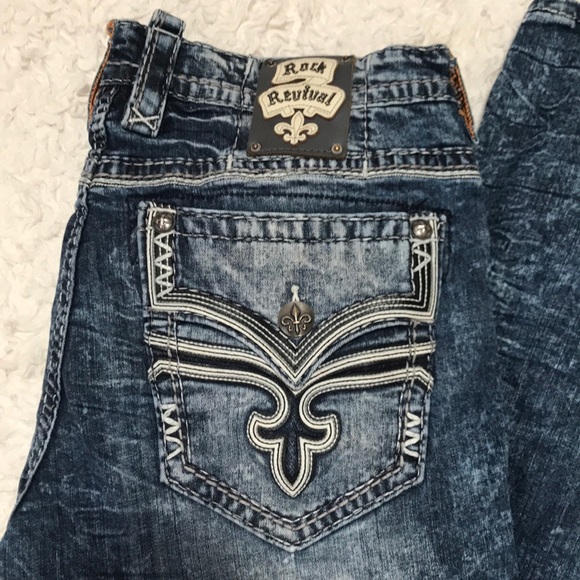 size 36 rock revival jeans